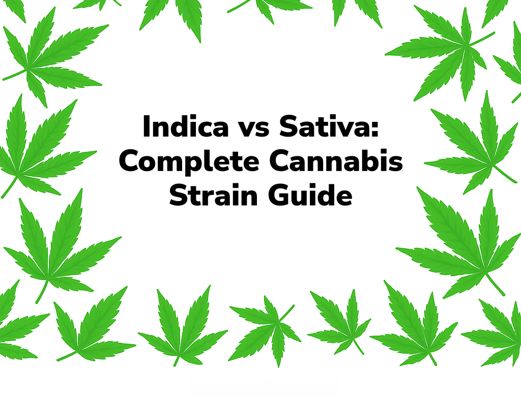 Indica vs Sativa: Complete Cannabis Strain Guide